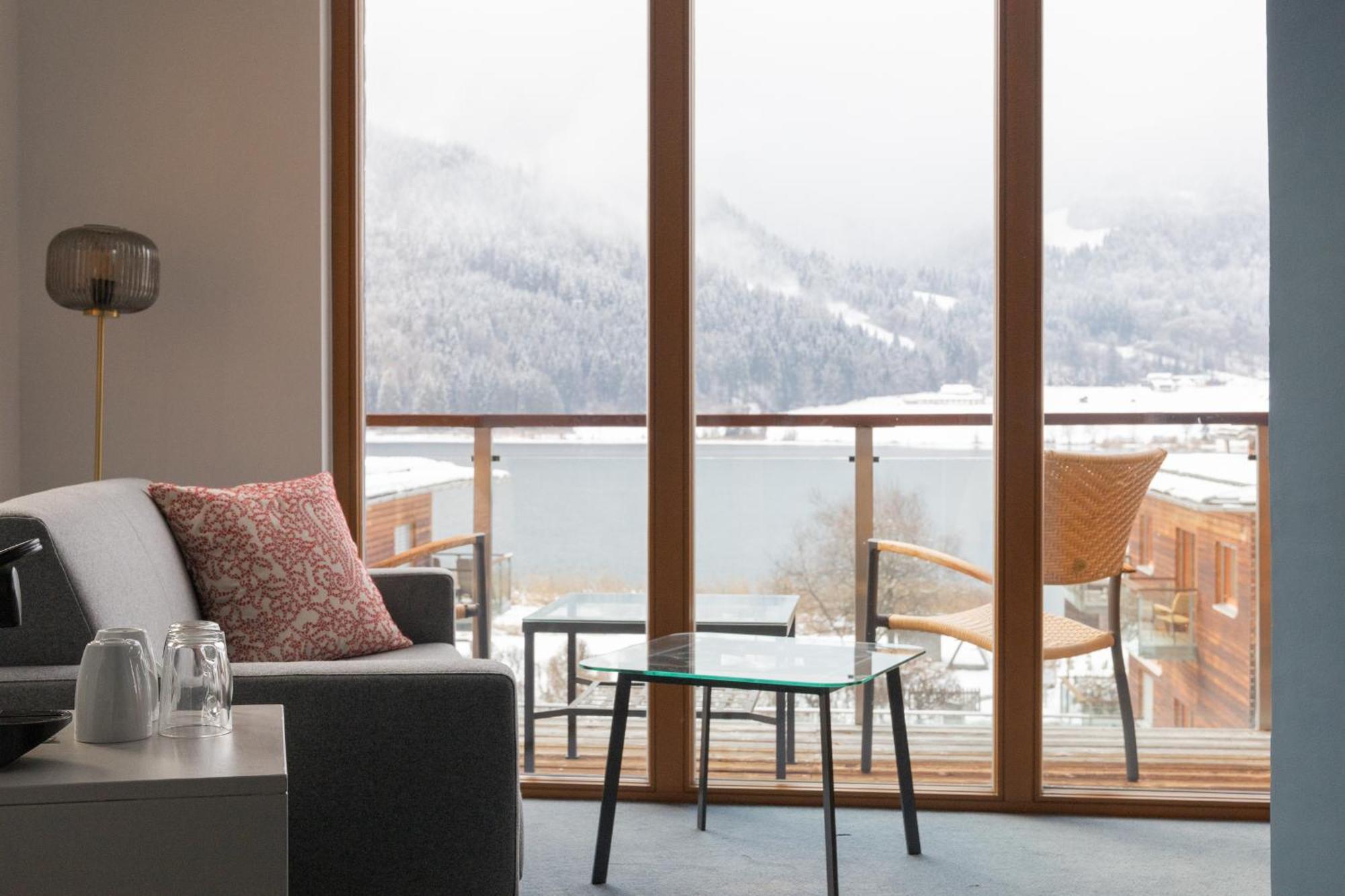 Appartementhotel Am Weissensee Ngoại thất bức ảnh